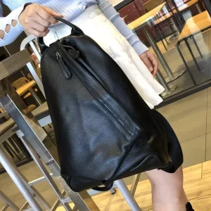 Original Personalized Irregular Leather Large Capacity Women Backpack Waterproof And Anti-theft Fashion Multi-function Backpack - AliExpress Women's Handbags