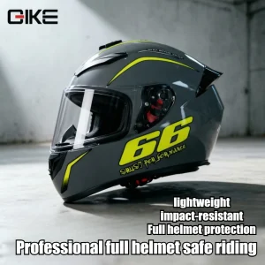 QIKE Personalised Motorcycle Full Face Helmet Men Women Fashion Dual Lens Helmets Motocross Racing Modular Flip Up Casco Moto - AliExpress Motorcycle Equipments