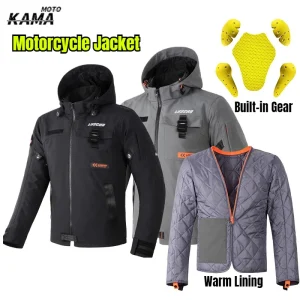 Motorcycle Jacket Waterproof Windproof Motocross Cycling Men's and Women's Motorbike Motocross Racing Jacket Wear-resistant - AliExpress Motorcycle Equipments