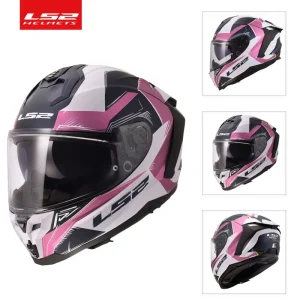 LS2 FF817 Dual Lens Full Face Motorcycle Helmet Anti-fog Double Spoiler Helmet Universal for Men Women All SeasonRacingSummerUse - AliExpress Motorcycle Equipments