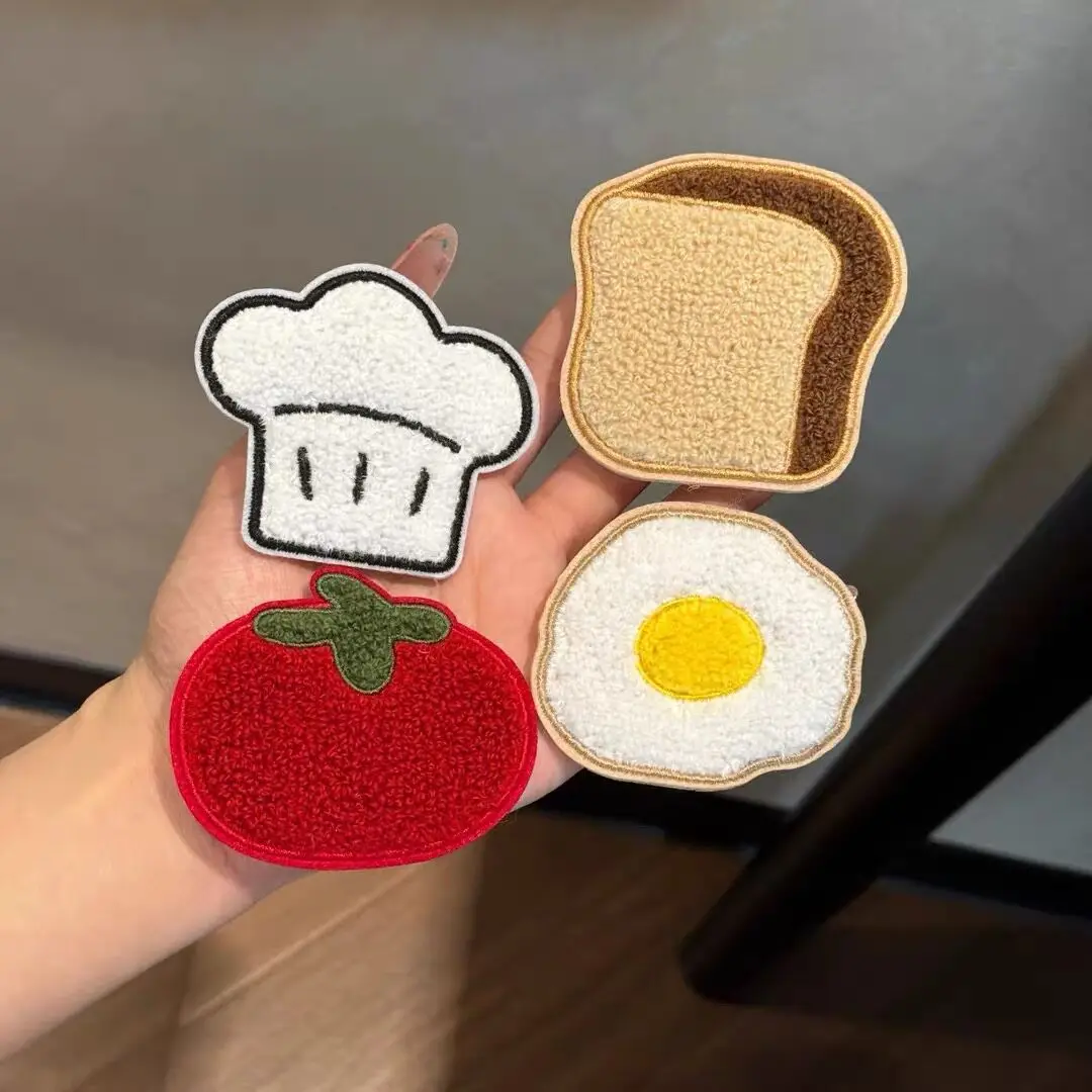 Soft Cartoon Chef Hat Bread Hair Stickers for Bangs Funny Food Design Reusable Magic for Women Girls Daily Accessories - AliExpress Hair Care & Styling