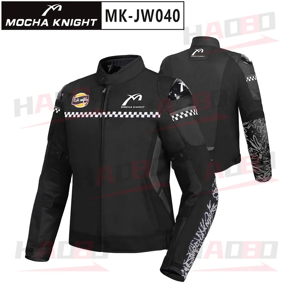Mocha Knight Motorcycle Riding Suit Men Women Spring Summer Breathable Locomotive Suit Off-road Jacket Anti-drop CE Protection - AliExpress Motorcycle Equipments