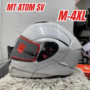 MT ATOM SV Double Lens Flip Up Helmet Motorcycle Safety Full Face Helmet for Men and Women DOT ECE Certification casco moto - AliExpress Motorcycle Equipments