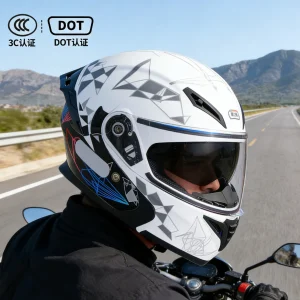 Flip Up Motorcycle Helmet Full Face Dual Visor For Men Women 3C Certification Four Seasons Warm Electric Motorbike Helmet - AliExpress Motorcycle Equipments
