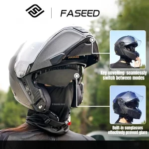 FASEED Ultra Light Carbon Fiber Motorcycle Full Face Helmet 929 for Men Women Summer Track Racing Helmet with Visor Capacete - AliExpress Motorcycle Equipments