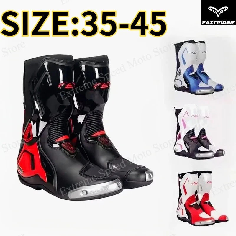 Motorcycle Racing Boots High Top Protective Shoes Anti-Slip Windproof Riding Shoes for Men Women - AliExpress Motorcycle Equipments