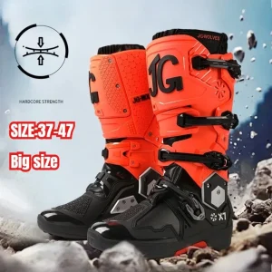 New Arrival Motocross Boot Men Women Riding Mid-Calf Ankle Protective Shoes Moto Motorbike Equipment Racing Long Motorcycle Boot - AliExpress Motorcycle Equipments