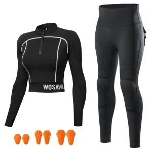 WOSAWE Women Elastic Slim Fit Motorcycle Jacket Summer Breathable Motorcycle Pants Outdoor Sports Moto Racing Clothing - AliExpress Motorcycle Equipments