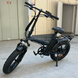 Foldable 48v Rear Hub Electric Bike 40-60 km Range 15ah Portable Battery 20inch Fat Tire City E-Bike for Man and Women - AliExpress Motorcycle & ATV