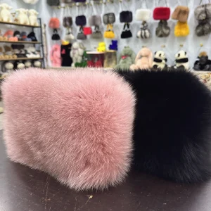 2026 Hot Selling Items Fox Fur Hand Muff Bag For Women Winter Hand Warmer Pocket Handbag With Chain Fashion Brand - AliExpress Women's Handbags