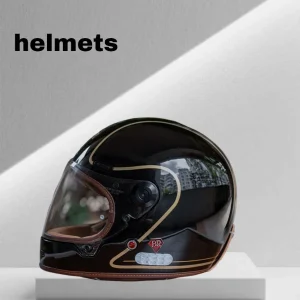 Motorcycle Full Helmet Retro Carbon Fiber Fiberglass Helmet Men's and Women's Motorcycle Racing Harley Cruiser Helmet Summer - AliExpress Motorcycle Equipments