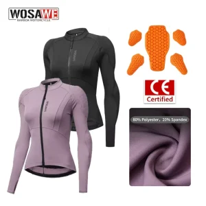 WOSAWE Motorcycle Soft Armor Women Full Body Summer Motorbike Skiing Jacket Lady Motocross Racing Undershirt CE - AliExpress Motorcycle Equipments
