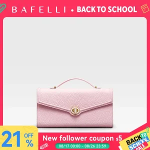 BAFELLI 2026 NEW WOMEN'S HANDBAG LEATHER WALLET PARTY SHOULDER DRESS PURSE LUXURY DESIGNER BRAND FEMALE EVENING BAGS CLUTCHES - AliExpress Women's Handbags