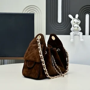 Women Vintage Brown Suede Diamond Quilted Mini Backpack Flap Interwoven Gold Chain Shoulder Handbag - AliExpress Women's Handbags