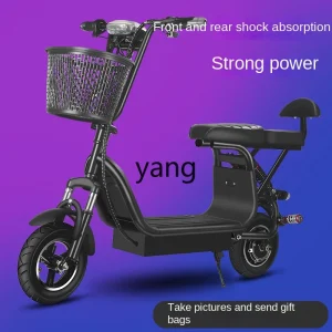 LTT electric vehicle mini adult portable two-wheel folding men's and women's leisure scooter - AliExpress Motorcycle & ATV