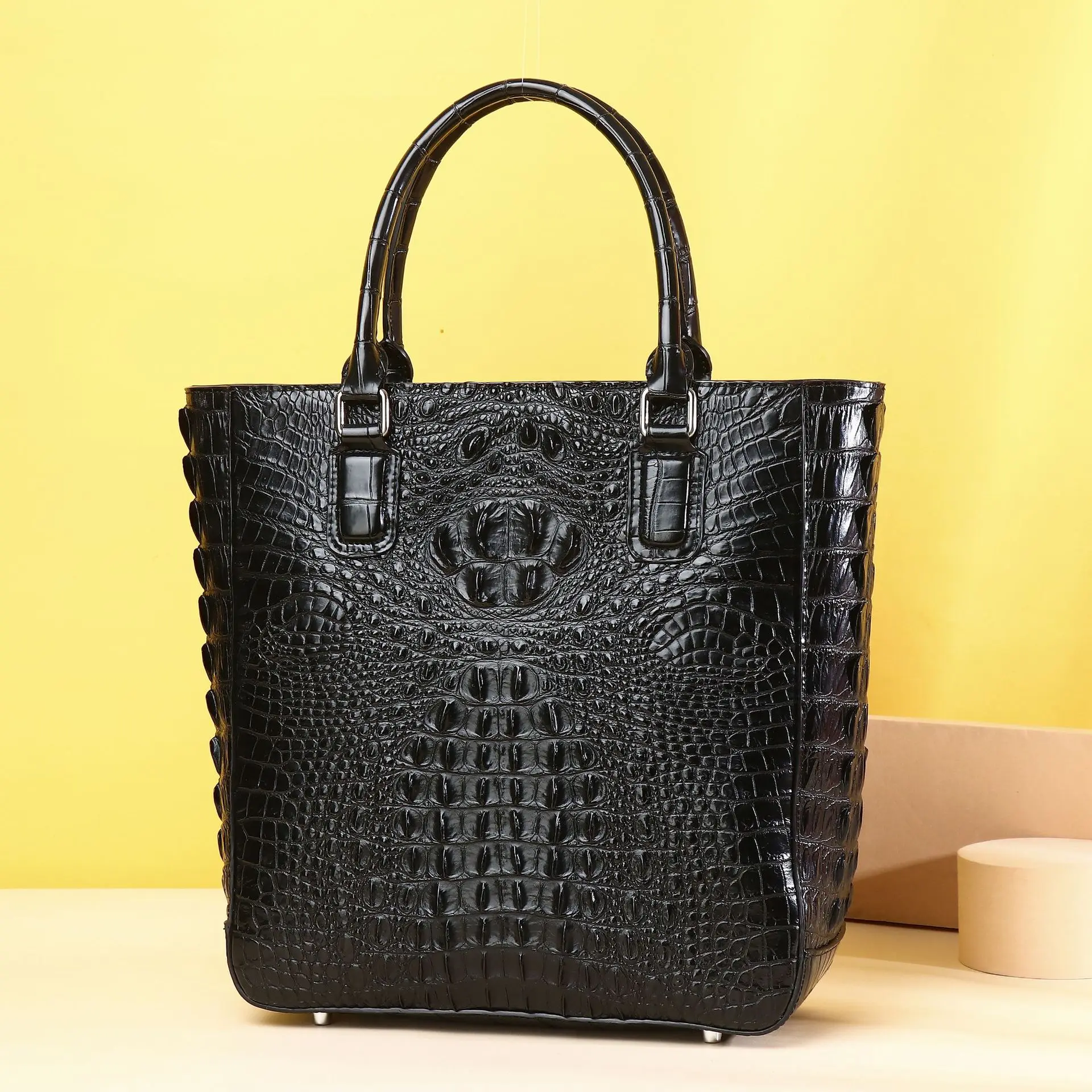 New Fashion Alligator Women Handbags Genuine Leather Ladies Shoulder Bags Female Brand Luxury Real Natural Leather Crossbody Bag - AliExpress Women's Handbags